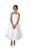 Flower Girl Dress, White, D003