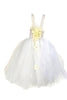 Tutu Flower Girl Dress, Handmade, D-012