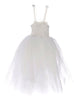 Tutu Flower Girl Dress, Handmade, D-012